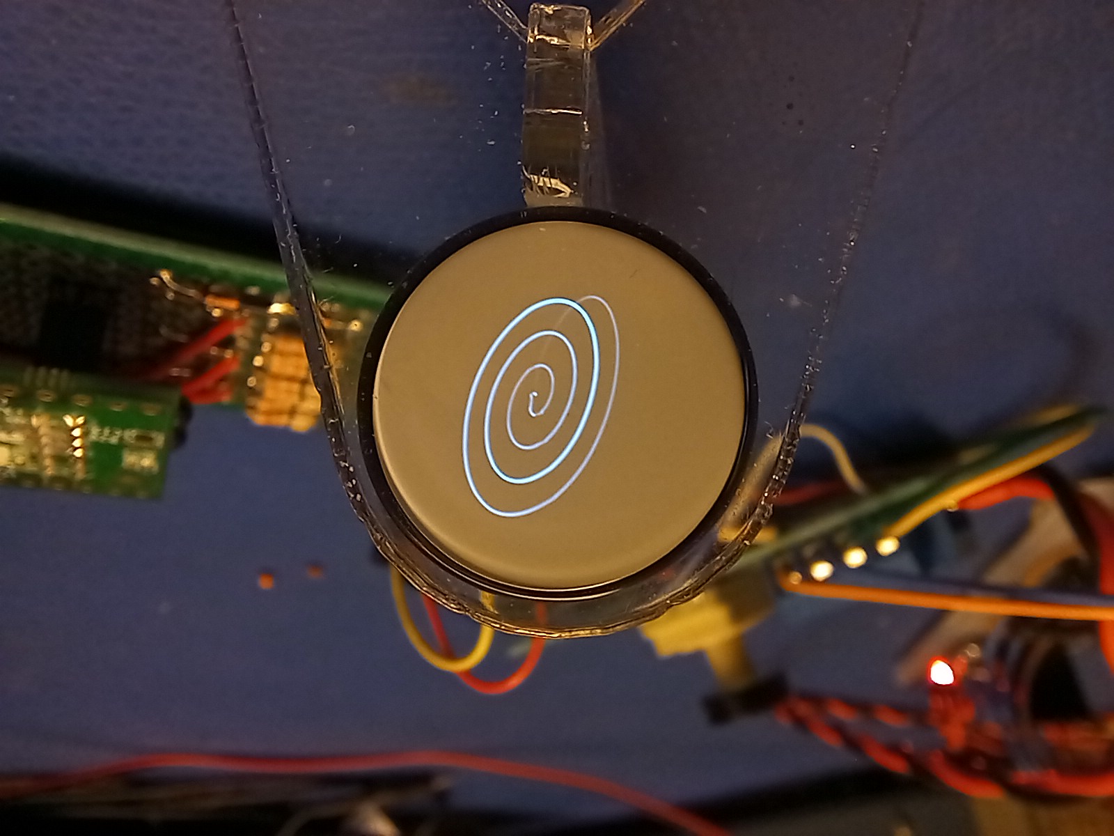 Spiral test pattern